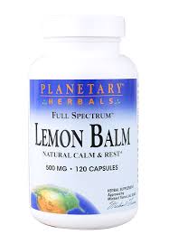 Full Spectrum Lemon Balm - 120 capsules - Max Nature
