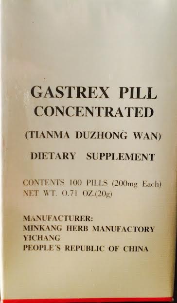 Gastrex Pill - Tianma Duzhong Wan - Max Nature