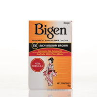 Bigen Powder Hair Color #56 Rich Medium Brown