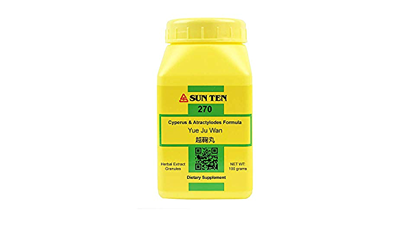 Cyperus & Atractylodes Formula Granules Yue Ju Wan | 越鞠丸