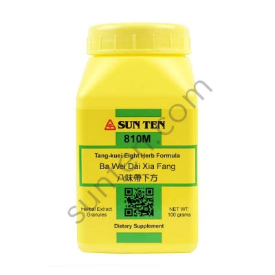 Ba Wei Dai Xia Fang - Tang-kuei Eight Herb Formula Granules - 八味帶下方 - Max Nature