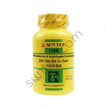 Bupleurum & Schizonepeta Formula Capsules - Shi Wei Bai Du San - 十味敗毒散 - Max Nature