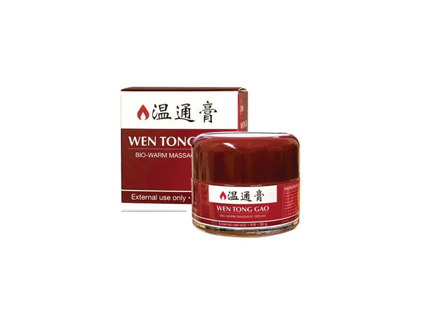 Wen Tong Gao  (Bio-Warm Massage Cream/30 g) 樂康溫通膏 - Max Nature