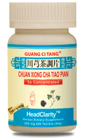 Chuan Xiong Cha Tiao Pian - Head Clearity - Max Nature