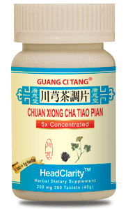 Chuan Xiong Cha Tiao Pian - Head Clearity - Max Nature