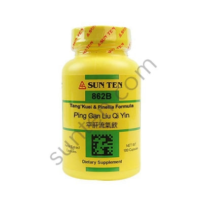 Tang-kuei & Pinellia Formula Capsules - Ping Gan Liu Qi Yin - 平肝流氣飲 - Max Nature