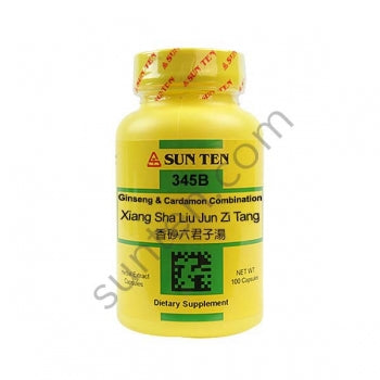 Ginseng & Cardamon Combination Capsules - Xiang Sha Liu Jun Zi Tang - 香砂六君子湯 - Max Nature