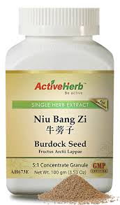 Niu Bang Zi - Burdock Seed 牛蒡子 - Max Nature