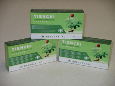 Notoginseng Capsule (36 Capsules) - Max Nature