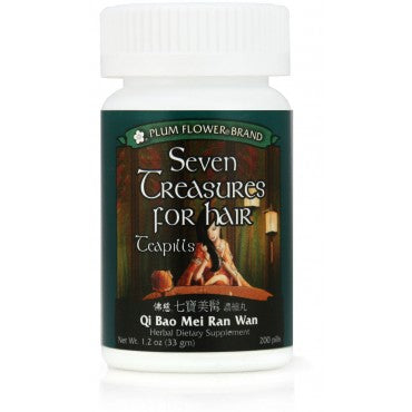 Seven Treasures for Hair Teapills Qi Bao Mei Ran Wan 七宝美髯丸 - Max Nature