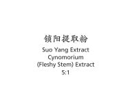 Suo Yang - Cynomorium (Fleshy Stem) Extract - Max Nature