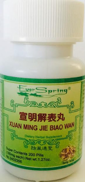 Xuan Ming Jie Biao Wan (also called Fang Feng Tong Sheng Wan) 宣明解表丸 - Max Nature